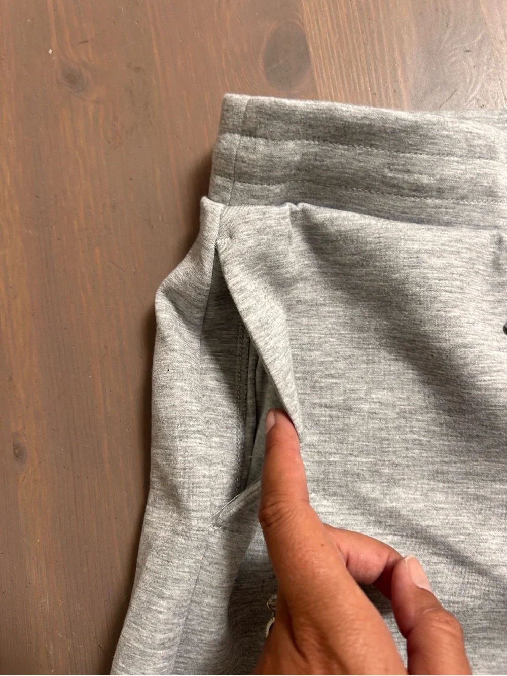 All In Motion Light Gray Athletic Lounge Shorts